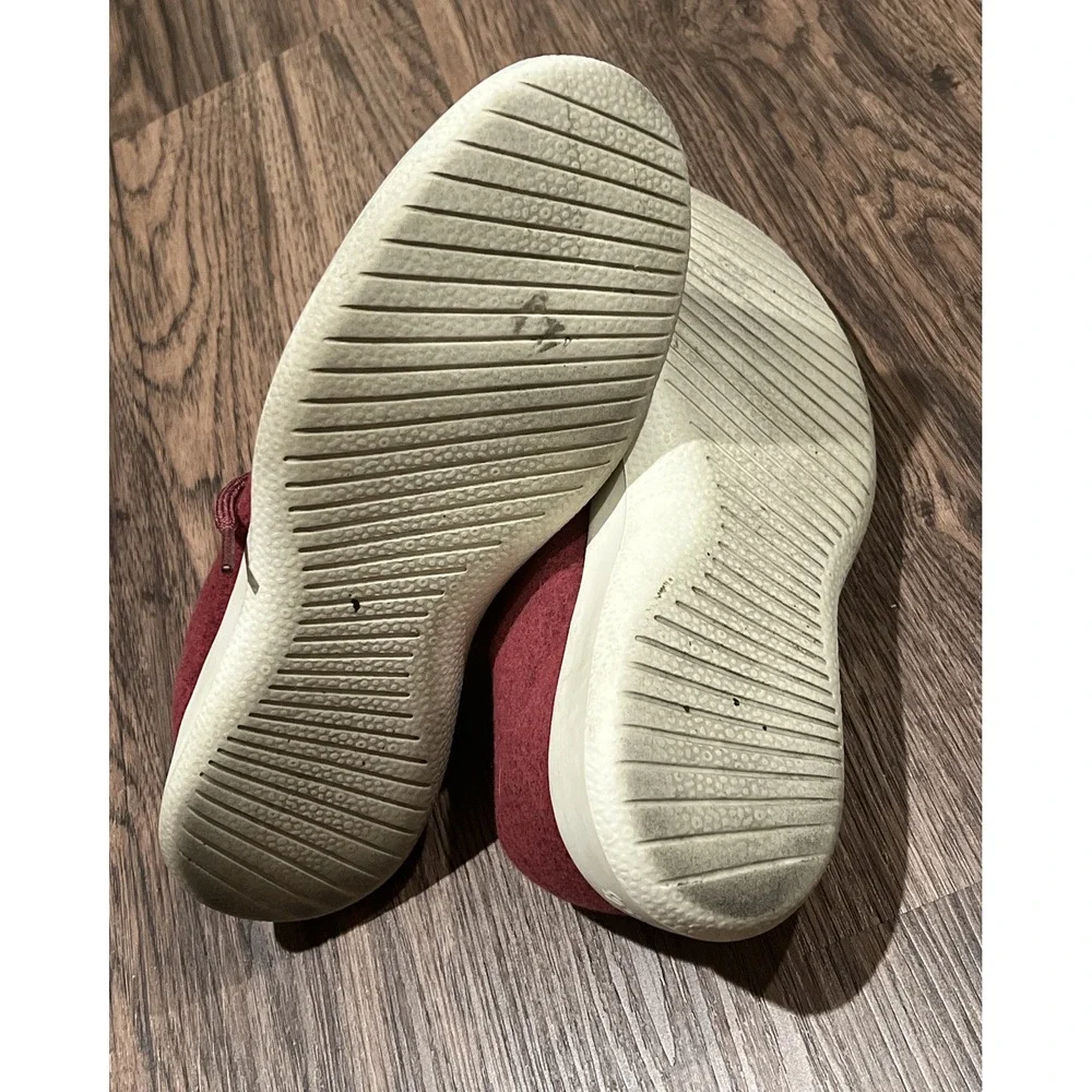 Allbirds Wool Runners Women's Size 9 US Burgundy Running Walking Sneakers Shoes